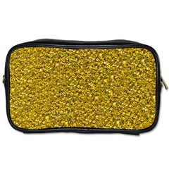 Sparkling Glitter Golden Toiletries Bags 2-side