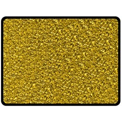 Sparkling Glitter Golden Fleece Blanket (large) 