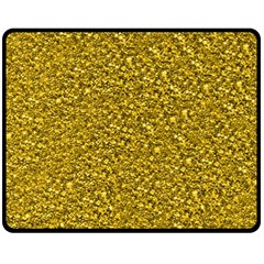 Sparkling Glitter Golden Fleece Blanket (medium) 