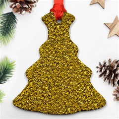 Sparkling Glitter Golden Ornament (christmas Tree)