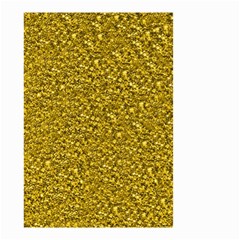 Sparkling Glitter Golden Small Garden Flag (two Sides)