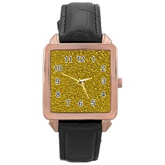 Sparkling Glitter Golden Rose Gold Watches