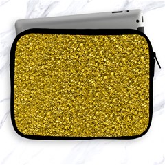 Sparkling Glitter Golden Apple Ipad 2/3/4 Zipper Cases by ImpressiveMoments