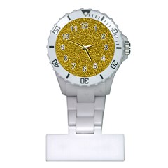 Sparkling Glitter Golden Nurses Watches