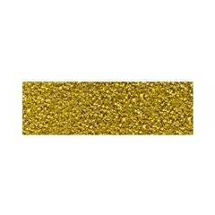 Sparkling Glitter Golden Satin Scarf (oblong) by ImpressiveMoments