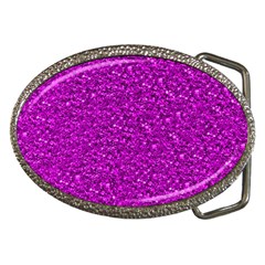 Sparkling Glitter Hot Pink Belt Buckles