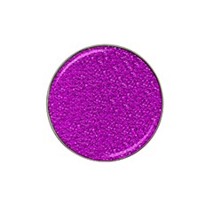 Sparkling Glitter Hot Pink Hat Clip Ball Marker (4 Pack)