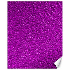 Sparkling Glitter Hot Pink Canvas 16  X 20   by ImpressiveMoments