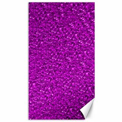 Sparkling Glitter Hot Pink Canvas 40  X 72   by ImpressiveMoments