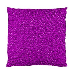 Sparkling Glitter Hot Pink Standard Cushion Cases (two Sides) 