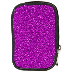 Sparkling Glitter Hot Pink Compact Camera Cases by ImpressiveMoments