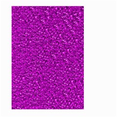 Sparkling Glitter Hot Pink Large Garden Flag (two Sides)