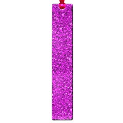 Sparkling Glitter Hot Pink Large Book Marks