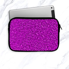 Sparkling Glitter Hot Pink Apple Ipad Mini Zipper Cases