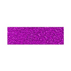 Sparkling Glitter Hot Pink Satin Scarf (oblong)