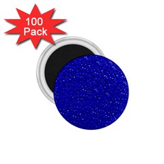 Sparkling Glitter Inky Blue 1 75  Magnets (100 Pack)  by ImpressiveMoments