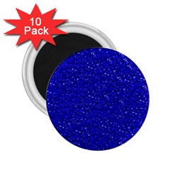 Sparkling Glitter Inky Blue 2 25  Magnets (10 Pack)  by ImpressiveMoments