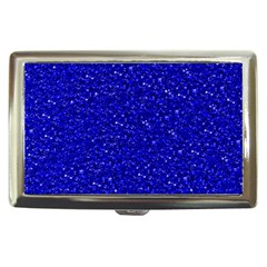 Sparkling Glitter Inky Blue Cigarette Money Cases