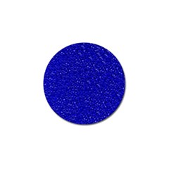 Sparkling Glitter Inky Blue Golf Ball Marker