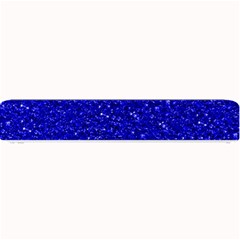 Sparkling Glitter Inky Blue Small Bar Mats