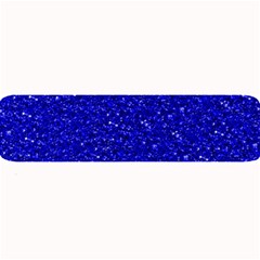 Sparkling Glitter Inky Blue Large Bar Mats by ImpressiveMoments