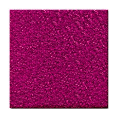 Sparkling Glitter Pink Tile Coasters by ImpressiveMoments