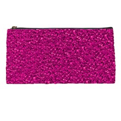 Sparkling Glitter Pink Pencil Cases