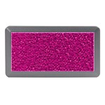 Sparkling Glitter Pink Memory Card Reader (Mini) Front