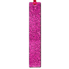 Sparkling Glitter Pink Large Book Marks