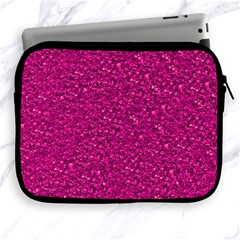 Sparkling Glitter Pink Apple Ipad 2/3/4 Zipper Cases