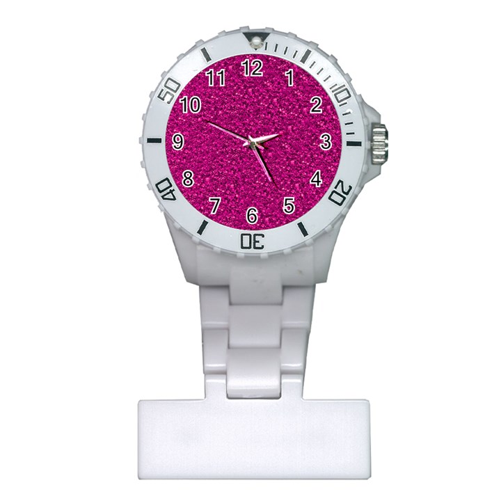 Sparkling Glitter Pink Nurses Watches