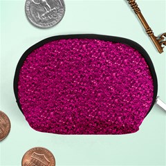 Sparkling Glitter Pink Accessory Pouches (medium) 