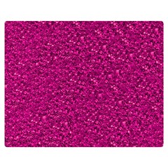 Sparkling Glitter Pink Double Sided Flano Blanket (medium) 