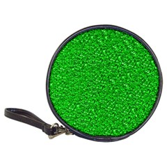 Sparkling Glitter Neon Green Classic 20-cd Wallets