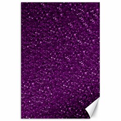 Sparkling Glitter Plum Canvas 20  X 30   by ImpressiveMoments