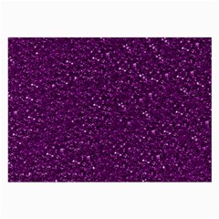 Sparkling Glitter Plum Large Glasses Cloth