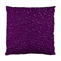 Sparkling Glitter Plum Standard Cushion Cases (two Sides) 