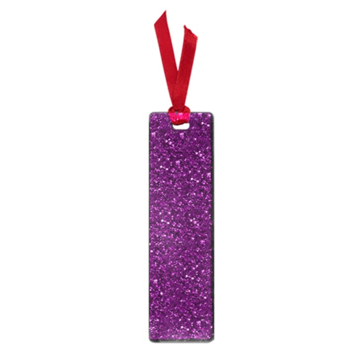 Sparkling Glitter Plum Small Book Marks