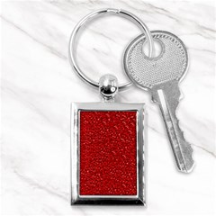 Sparkling Glitter Red Key Chains (rectangle) 