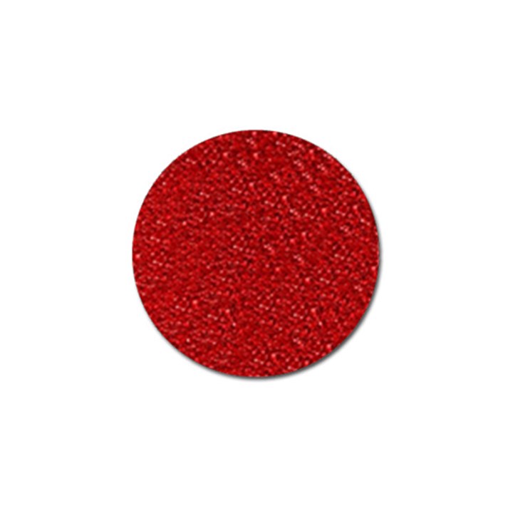 Sparkling Glitter Red Golf Ball Marker