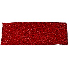 Sparkling Glitter Red Body Pillow Cases (dakimakura)  by ImpressiveMoments