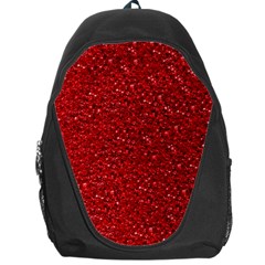 Sparkling Glitter Red Backpack Bag by ImpressiveMoments