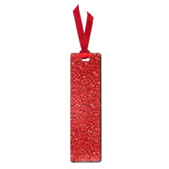 Sparkling Glitter Red Small Book Marks