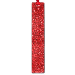 Sparkling Glitter Red Large Book Marks