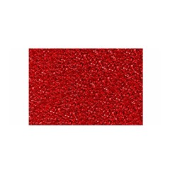 Sparkling Glitter Red Satin Wrap