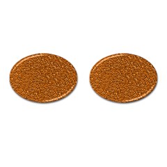 Sparkling Glitter Terra Cufflinks (oval)