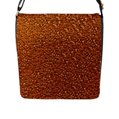 Sparkling Glitter Terra Flap Messenger Bag (l) 