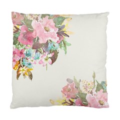 Vintage Watercolor Floral Standard Cushion Cases (two Sides)  by PipPipHooray