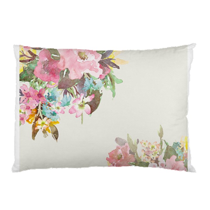 Vintage Watercolor Floral Pillow Cases