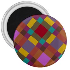 Shapes Pattern 3  Magnet